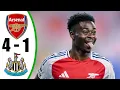 Download Lagu Arsenal vs Newcastle 4-1 - All Goals \u0026 Highlights - 2025