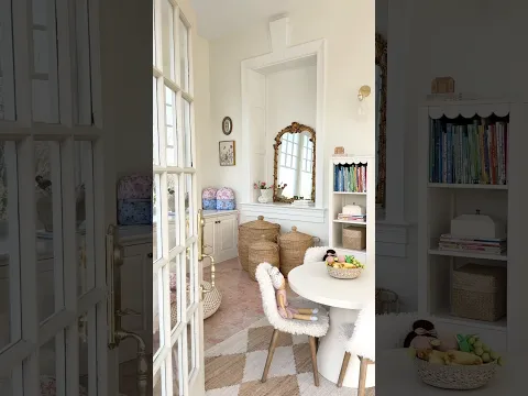 Bringing you the playroom transformation of my dreams in collaboration w PotteryBarnKids #PBKPartner
