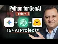 Python for Generative AI Lecture 5 Rules for Identifiers Keywords Data Types