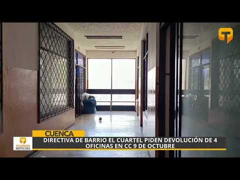 Directiva de barrio El Cuartel piden devolución de 4 oficinas en CC 9 de Octubre