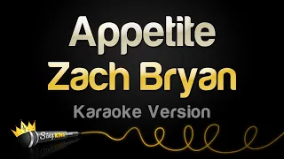 Zach Bryan - Appetite (Karaoke Version)