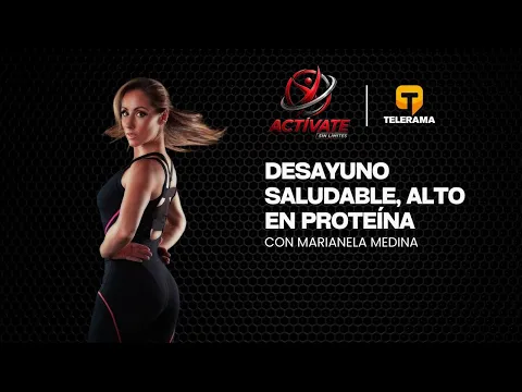 Desayuno saludable, alto en proteína
