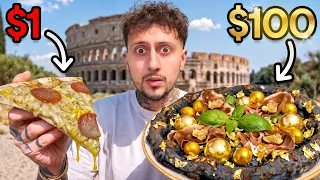 Probé Todos Los Precios de Pizza en Italia