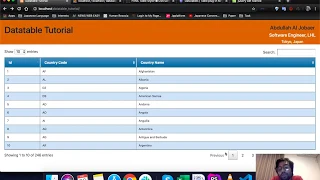 Create a Searchable DataTable for your University PHP Projects Programming Bangla Tutorial