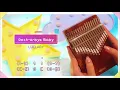 【30 Minutes Lullaby】Rock-A-Bye Baby Kalimba Cover with Tabs ♡ |  Sleep Music ♪