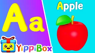 ABC Song | ABCD | Phonics Song | A for Apple and MORE | YippiBox Kids Songs and Baby Songs