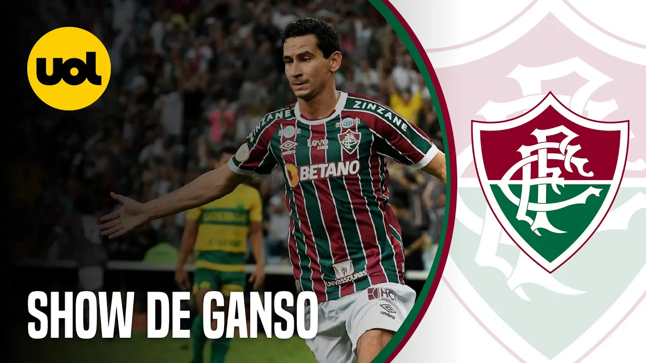CASAGRANDE ELOGIA GANSO NO FLUMINENSE: 'ESTÁ DANDO UMA AULA DE INTELIGÊNCIA'