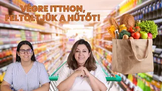 VÉGRE ITTHON, FELTÖLTJÜK A HŰTŐT!