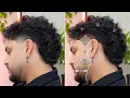 BARBER TUTORIAL - How To Do A Mullet with Scissors Step by Step Low Taper
