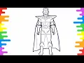 Ultraman King Coloring Pages Coloring Pges Ultraman King Coloring Book How to Color