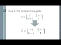How to Find the Conjugate Transpose of a Matrix Worked Example