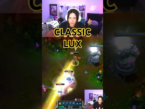 Classic Lux in League classic ✨ #leagueoflegends #twitch #gaming