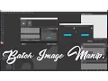 How to batch image manipulation in Gimp