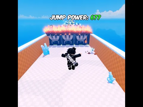 SUPER JUMP vs HUGE BOSSES 😱 #roblox #stealanegg