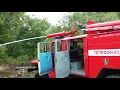 Пожарных затопило водой!