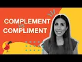 Complement vs Compliment