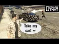Using Ignition Bomb car trick to troll other players in GTA Online