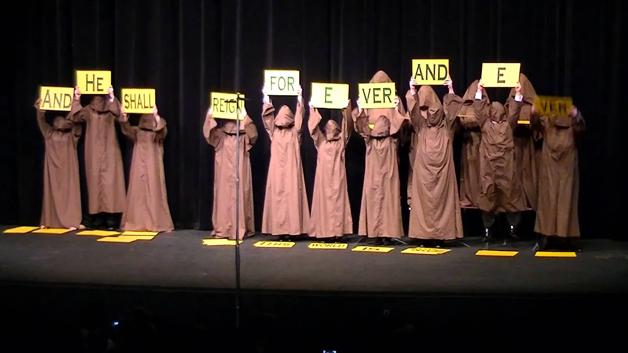 Silent Monks Sing the Hallelujah Chorus