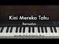 Kini Mereka Tahu - Bernadya | Piano Karaoke by Andre Panggabean