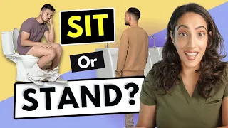 is sitting to pee actually good for your health urologist explains