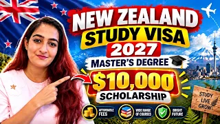 Master's in New Zealand 2027 | Fees, Courses, $10000 Scholarship & Study Visa Requirements Explained
