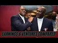 Magic Johnson vs Michael Jordan Net Worth Comparison Career Earnings Off-Court Ventures