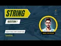 Java String Question 1 count Uppercase and Lowercase