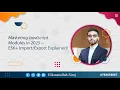 Mastering JavaScript Modules in 2025 - ES6 Explained