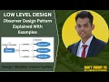 Observer Design Pattern Explained with Real-Life Example LLD Weather Station System