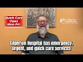 Mondays with Marc - Emergency and Urgent Care Services