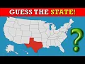 Guess the U S State by Map 50 State Outlines Quiz - Test Your Geography Knowledge