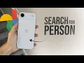 How to Search for a Person on Google Photos tutorial