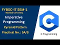 C Programming Tutorial Display Pyramid Pattern in C Imperative Programming 5A Code Mavericks