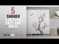 Top 10 Shower Curtains Grey And White 2018 Japanese Shower Curtain by Ambesonne Classic Asian