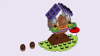 LEGO 562105 Instructions | Friends | Squirrel's Tree House | Magazine Gift