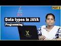 Java Programming - Data Types In Xplore IT Data Types Part-2