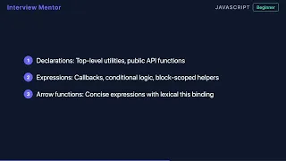 Function Declaration vs Expression in JavaScript Explained