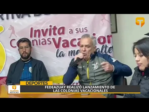 Fedeazuay realizó lanzamiento de las colonias vacacionales