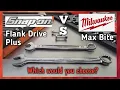 SNAP ON FLANK DRIVE PLUS VS MILWAUKEE MAX BITE WHICH WOULD YOU CHOOSE