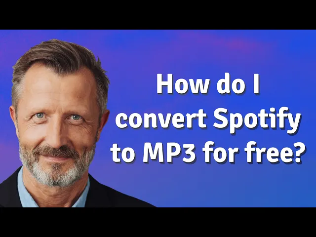 Download MP3 How do I convert Spotify to MP3 for free?