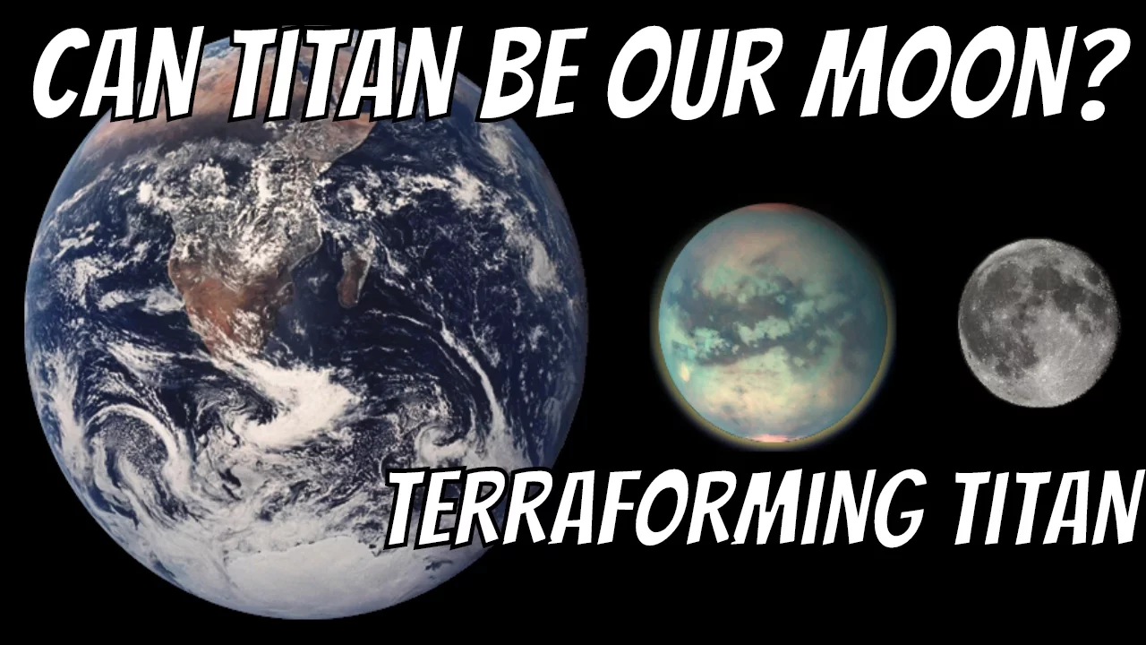 What If Titan Was a Moon of Earth? Terraforming Titan
