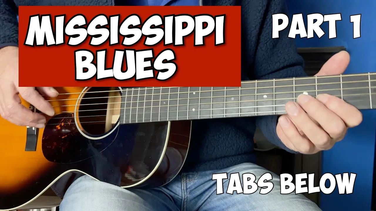 Willie Brown | Mississippi Blues (Acoustic Blues Guitar Lesson) Pt 1