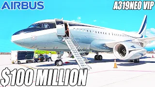Inside The 100 Million Airbus A319neo Private Jet