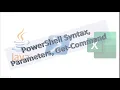 003 PowerShell Syntax Parameters Get-Command