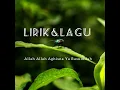 Download Lagu LIRIK (ALLAH ALLAH AGISNA YA RASULALLAH)#cofer
