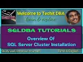 PART 13 OVERVIEW OF SQL SERVER CLUSTER INSTALLATION IN SQLSERVER 2014 TAMIL TechIT DBA