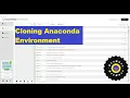 Anaconda Environment Cloning