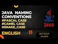 Naming Conventions in Java Camel Pascal and Snake Case English