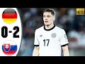 Download Lagu Germany vs Slovakia 0-2 Highlights \u0026 All Goals 2025 HD