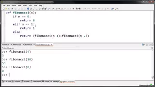 Recursive Fibonacci Example - Introduction to Programming with Python
